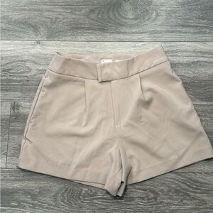 a new day High Waist Cream Shorts